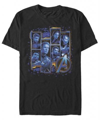 Marvel Men's Avengers Endgame Box Up Portraits, Short Sleeve T-shirt Black $15.05 T-Shirts