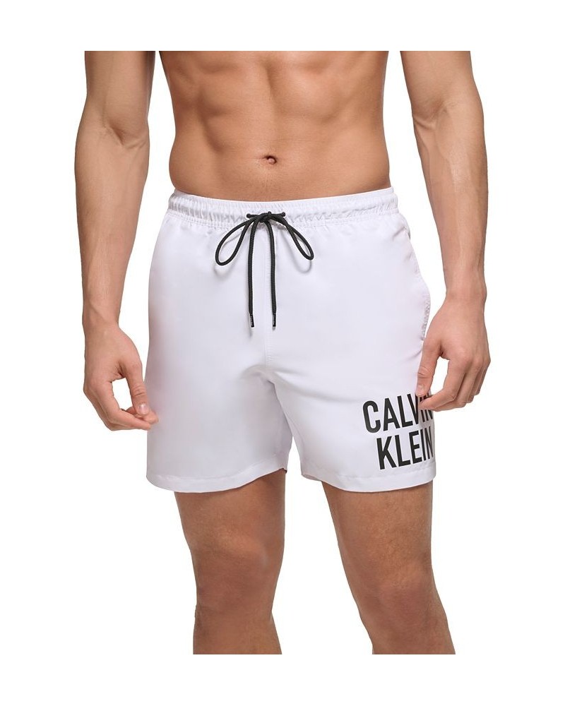 Men's 5" Intense Power Swim Trunks White $35.45 Swimsuits