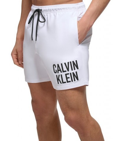 Men's 5" Intense Power Swim Trunks White $35.45 Swimsuits