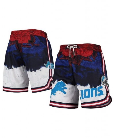 Men's Navy, Red Detroit Lions Americana Shorts $45.10 Shorts