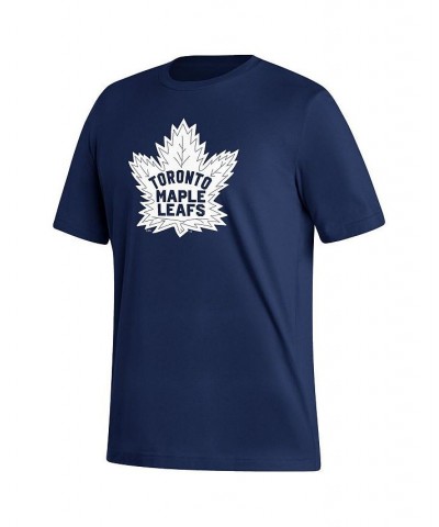 Men's Auston Matthews Blue Toronto Maple Leafs Reverse Retro 2.0 Name and Number T-shirt $19.60 T-Shirts