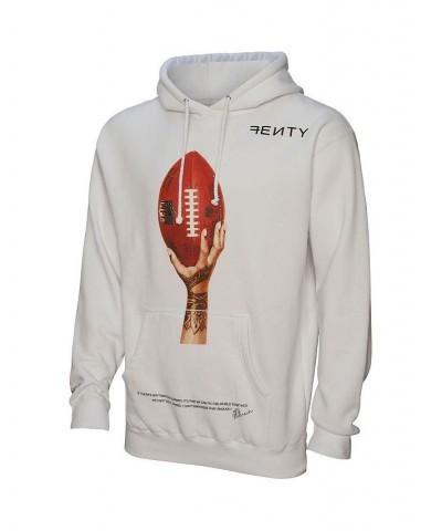 Unisex FENTY for White Super Bowl LVII Icon Pullover Hoodie $54.99 Sweatshirt