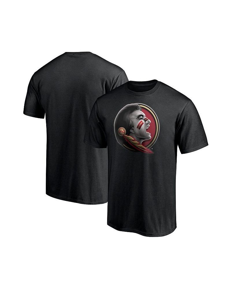 Men's Branded Black Florida State Seminoles Team Midnight Mascot T-shirt $10.40 T-Shirts