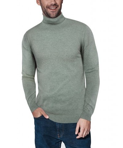 Men's Turtleneck Pull Over Sweater Sage $22.00 Sweaters