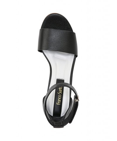 Clemens Cork Wedge Sandals Black $47.50 Shoes