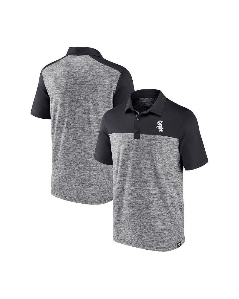 Men's Branded Charcoal Chicago White Sox Iconic Omni Brushed Space-Dye Polo Shirt $24.60 Polo Shirts