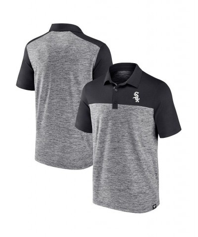 Men's Branded Charcoal Chicago White Sox Iconic Omni Brushed Space-Dye Polo Shirt $24.60 Polo Shirts