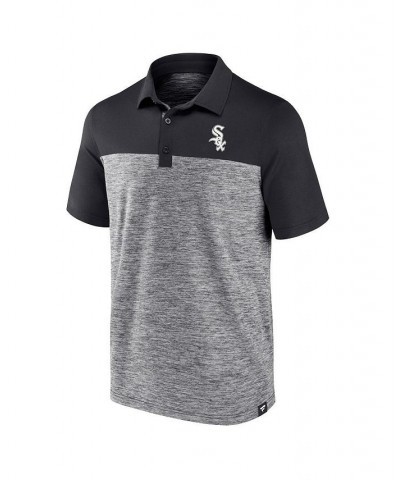 Men's Branded Charcoal Chicago White Sox Iconic Omni Brushed Space-Dye Polo Shirt $24.60 Polo Shirts