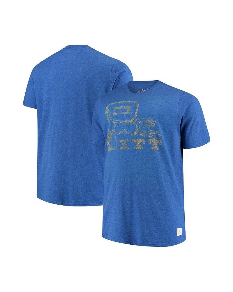 Men's Royal Pitt Panthers Big and Tall Mock Twist T-shirt $25.00 T-Shirts