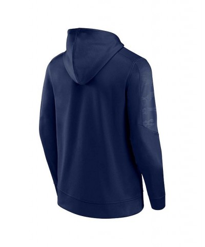 Men's Branded Navy Dallas Cowboys On The Ball Pullover Hoodie $36.00 Sweatshirt