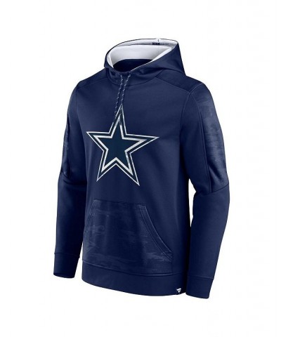 Men's Branded Navy Dallas Cowboys On The Ball Pullover Hoodie $36.00 Sweatshirt