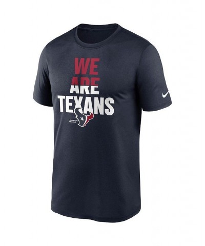 Men's Navy Houston Texans Legend Local Phrase Performance T-shirt $25.19 T-Shirts