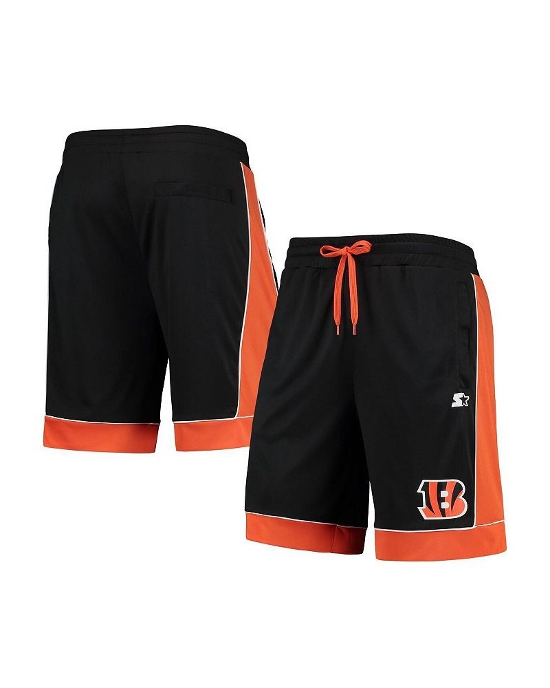 Men's Black, Orange Cincinnati Bengals Fan Favorite Fashion Shorts $34.79 Shorts