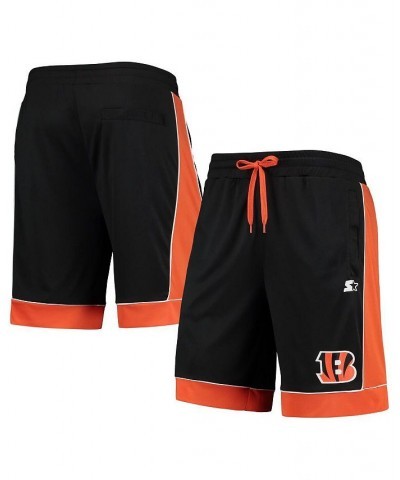 Men's Black, Orange Cincinnati Bengals Fan Favorite Fashion Shorts $34.79 Shorts