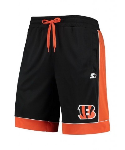 Men's Black, Orange Cincinnati Bengals Fan Favorite Fashion Shorts $34.79 Shorts