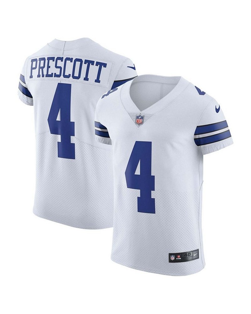 Men's Dak Prescott White Dallas Cowboys Vapor Elite Player Jersey $117.30 Jersey