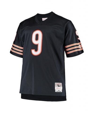 Men's Jim McMahon Navy Chicago Bears Big & Tall 1985 Retired Player Replica Jersey $81.60 Jersey