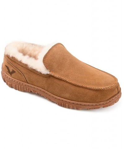 Men's Walkabout Moccasin Slippers Tan/Beige $43.50 Shoes