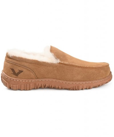 Men's Walkabout Moccasin Slippers Tan/Beige $43.50 Shoes