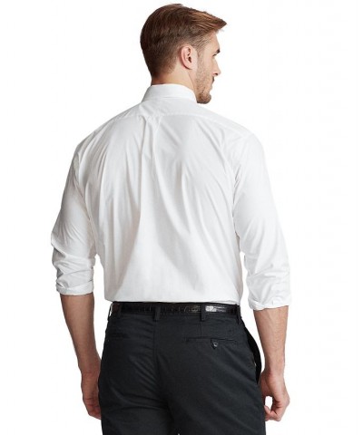 Men's Big & Tall Classic-Fit Poplin Shirt White $49.95 Shirts