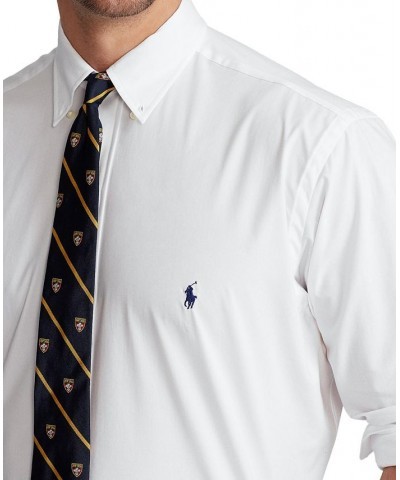 Men's Big & Tall Classic-Fit Poplin Shirt White $49.95 Shirts