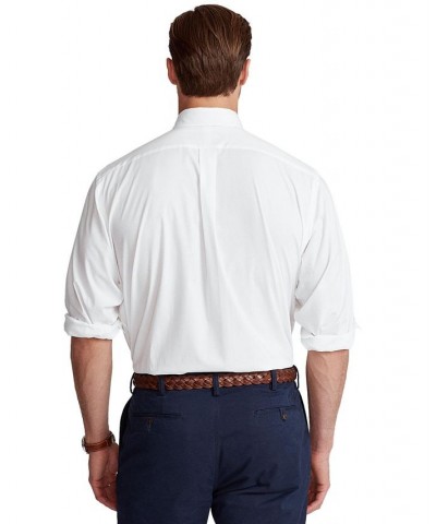 Men's Big & Tall Classic-Fit Poplin Shirt White $49.95 Shirts