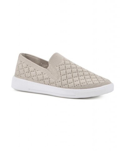 Womens Utopia Slip On Sneakers Tan/Beige $37.26 Shoes