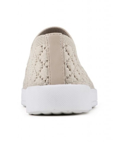 Womens Utopia Slip On Sneakers Tan/Beige $37.26 Shoes