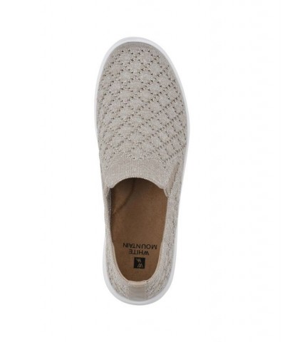 Womens Utopia Slip On Sneakers Tan/Beige $37.26 Shoes