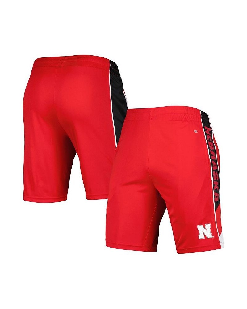 Men's Scarlet Nebraska Huskers Pool Time Shorts $23.84 Shorts