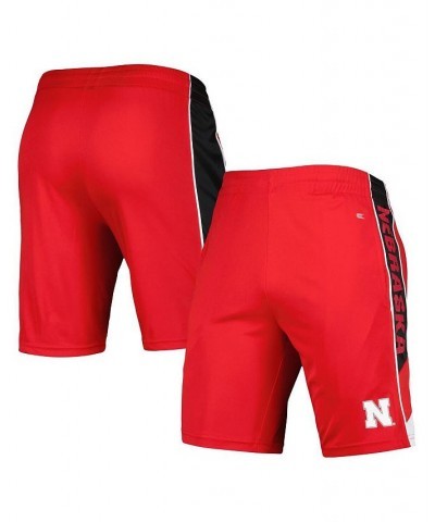 Men's Scarlet Nebraska Huskers Pool Time Shorts $23.84 Shorts