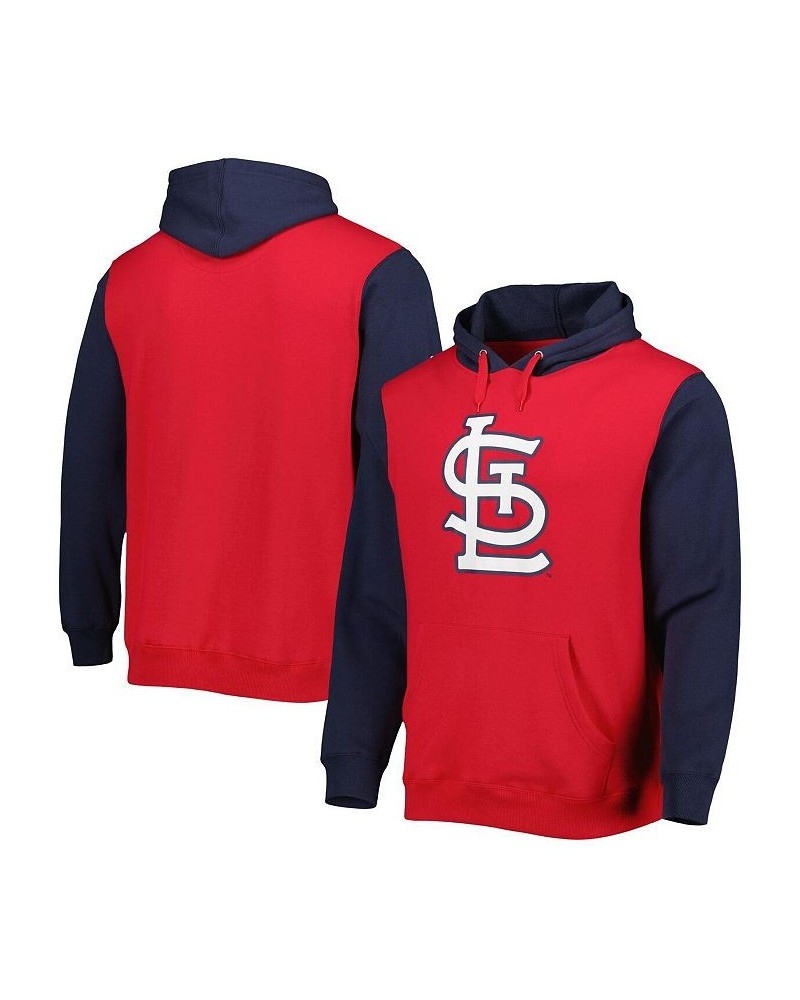 Men's Red, Navy St. Louis Cardinals Team Pullover Hoodie $44.19 Sweatshirt