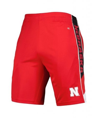 Men's Scarlet Nebraska Huskers Pool Time Shorts $23.84 Shorts