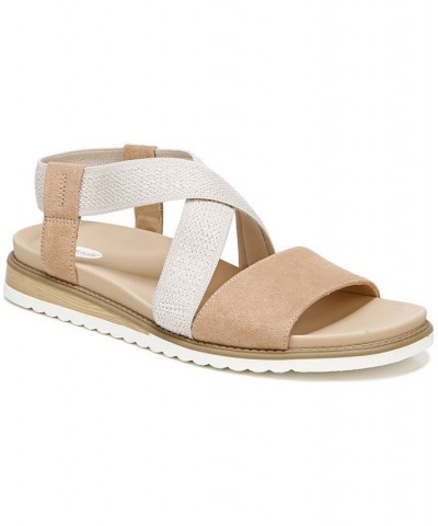 Women's Islander Ankle Strap Sandals Tan/Beige $37.80 Shoes