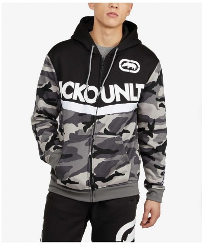 Men's Bold Statement Full-Zip Hoodie Camo $37.84 Sweatshirt