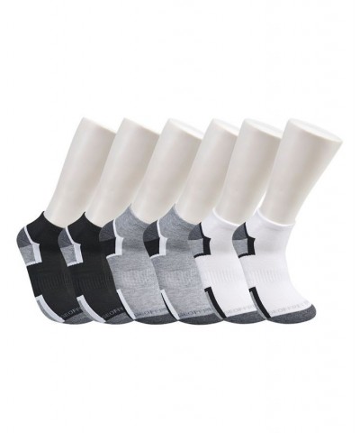 Men's Cushioned Low Cut Socks, Pack of 6 Multi $15.68 Socks