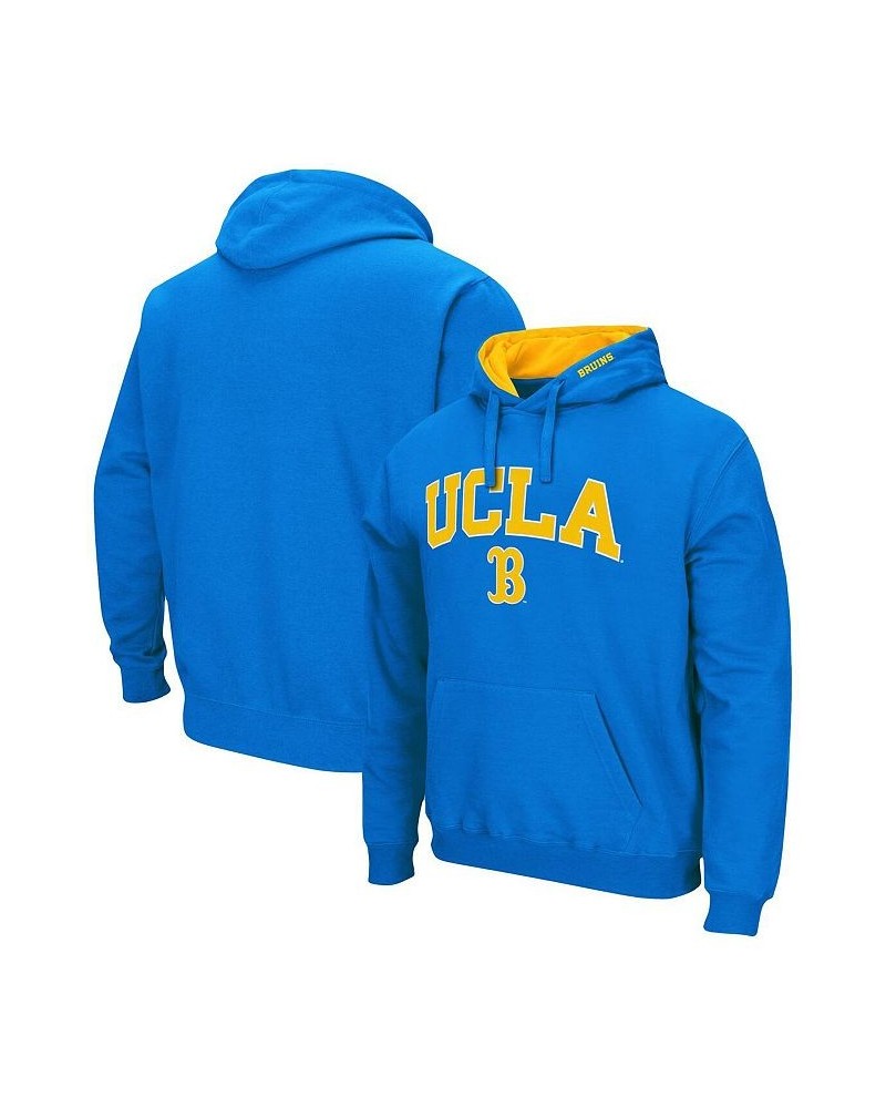 Men's Blue UCLA Bruins Arch Logo 3.0 Pullover Hoodie $19.74 Sweatshirt