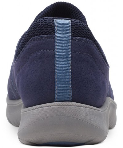 Women's Adella Stroll Lace-Up Sneakers Blue $48.00 Shoes