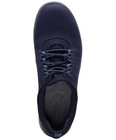 Women's Adella Stroll Lace-Up Sneakers Blue $48.00 Shoes