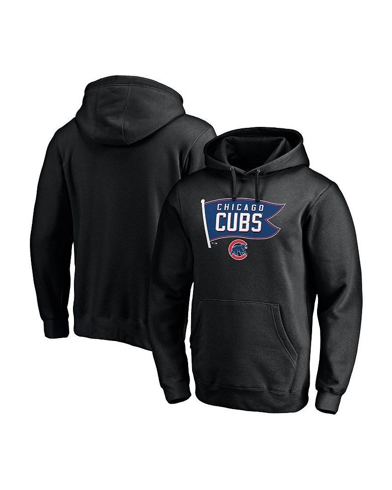 Men's Black Chicago Cubs Hometown Collection Holy Cow Pullover Hoodie $39.20 Sweatshirt