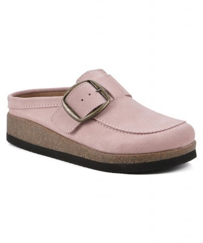 Women's Bueno Slip-On Clogs Pink $45.39 Shoes