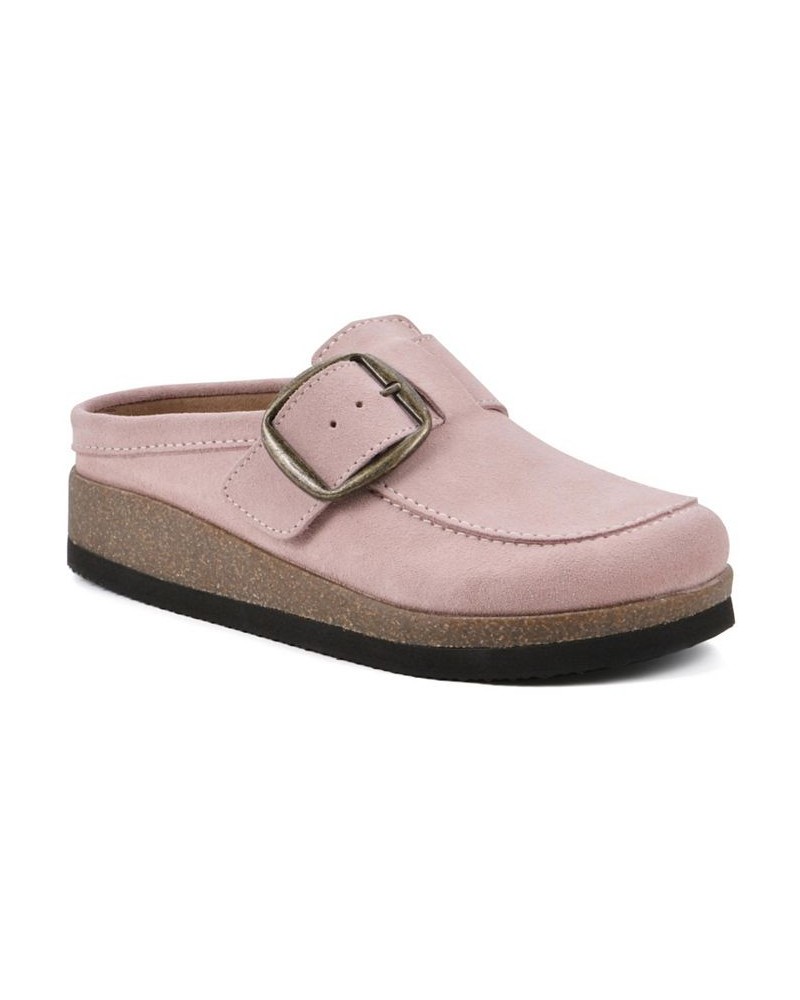 Women's Bueno Slip-On Clogs Pink $45.39 Shoes