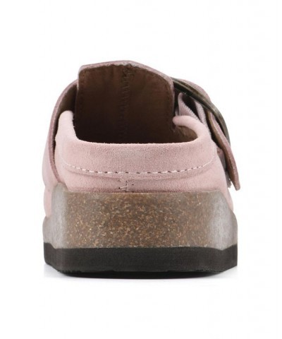 Women's Bueno Slip-On Clogs Pink $45.39 Shoes