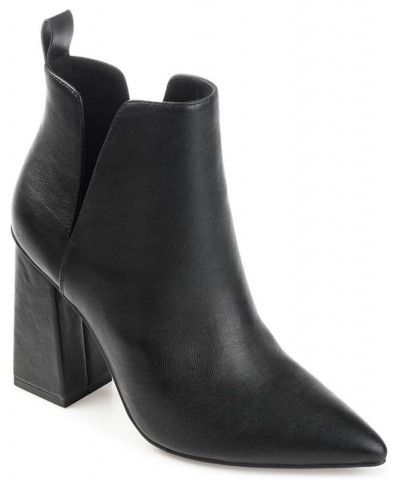 Women's Neima Pull-on Booties Black $55.00 Shoes