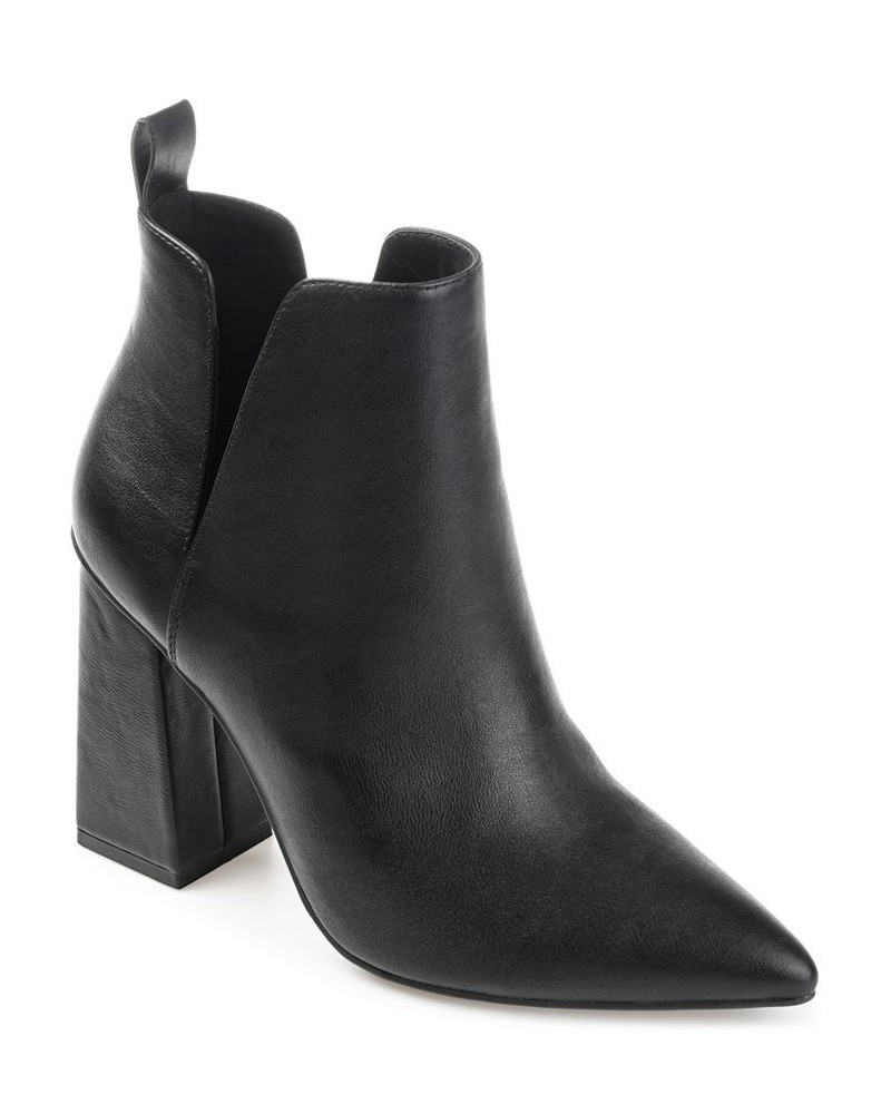 Women's Neima Pull-on Booties Black $55.00 Shoes