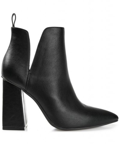 Women's Neima Pull-on Booties Black $55.00 Shoes