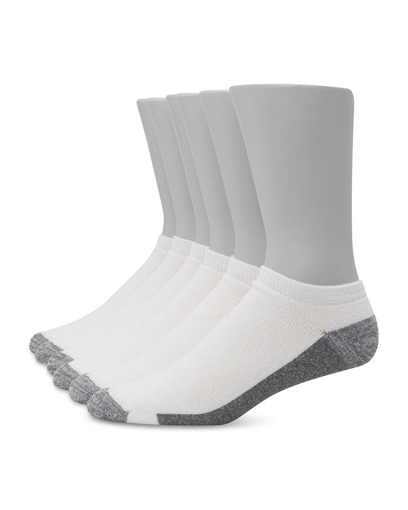 Men's 6-Pk. Ultimate Xtemp Ultra Cushion Low Cut Socks White $11.96 Socks