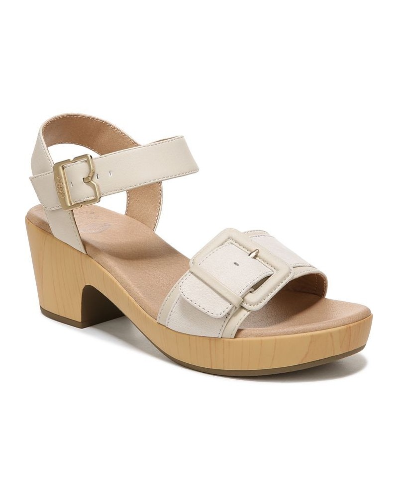 Women's Felicity Too Ankle Strap Sandals Tan/Beige $43.20 Shoes