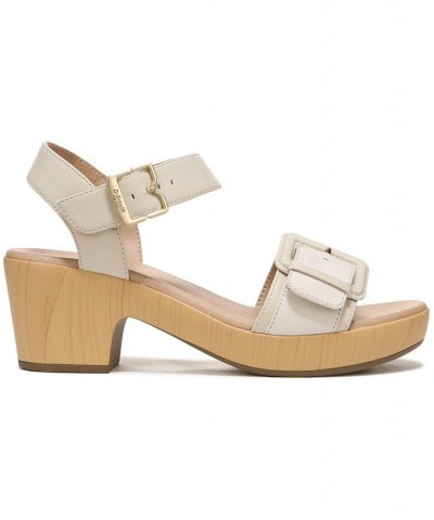 Women's Felicity Too Ankle Strap Sandals Tan/Beige $43.20 Shoes