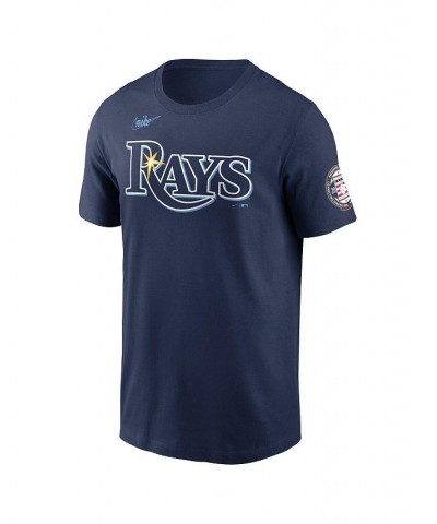 Men's Fred McGriff Navy Tampa Bay Rays Name and Number Hall of Fame T-shirt $30.24 T-Shirts